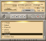 Wimpy MP3 Player screenshot